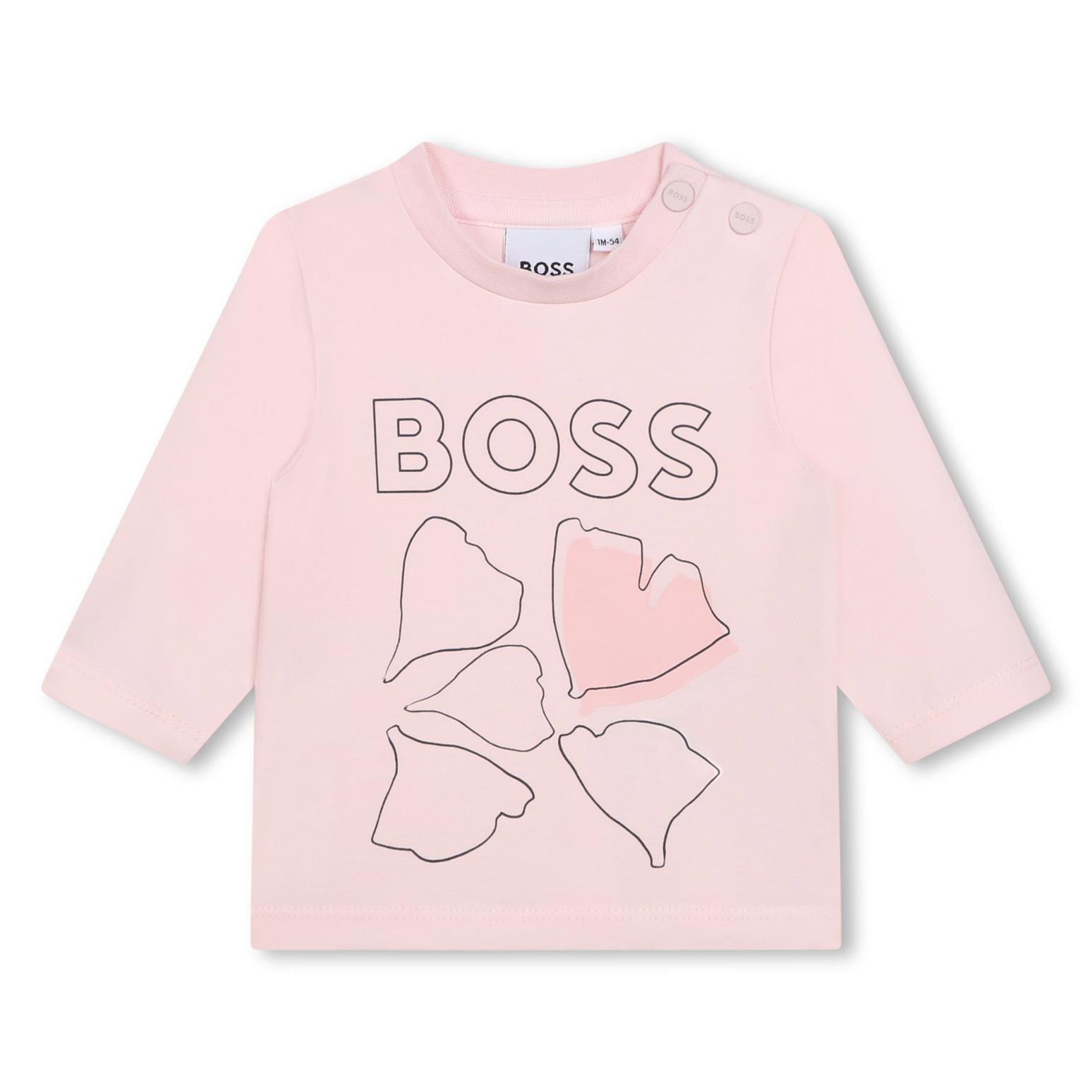 BOSS Snap Closure T-Shirt 6M - 18M
